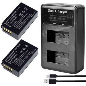 2X EN-EL20 ENEL20 Batterij + Lcd Usb Lader Voor Nikon 1 J1 J2 J3 AW1 S1 V3 Coolpix P1000 P950 1J1