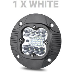5 Inch Auto Led Verlichting Inbouw Led Rijden Lamp 30W Wit Licht Normaal Licht Flash Licht Voor motorfiets Atv Off-Road