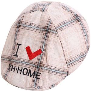 Baby Hoed Katoen Plaid Mode Baby Voor Jongens Baret Cap 2-3 Jaar Oude Baby Hoeden Kids Accessoires comfortabele Caps Zonnehoed