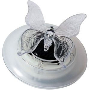 Solar Led Float Lamp Rgb Kleur Veranderen Vlinder/Dragonfly Shape Tuin Zwembad Fontein Zwembad Licht Outdoor Vijver Water Licht