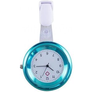 Pockets Horloge Mode Vrouwen Horloge Ronde Cijfer Analoge Quartz Verpleegkundige Broche Doctor Zakhorloge Accessoires Met Clip