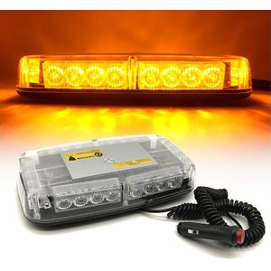 Auto Dak Strobe Licht 24 Led Knippert Emergency Waarschuwingslampje Lamp Politie Auto Brandweerwagen Dak Flash Licht Baken DC12V