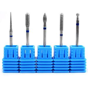 1Pcs Tungsten Carbide Nail Boor Draaien Braam Frezen Metalen Bits Elektrische Machine Bestanden Manicure Accessoire Tool