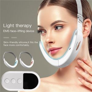 Ckeyin Micro Huidige V Gezicht Massager Facial Lifting Verminder Dubbele Kin V Lijn Lift Riem Cellulitis Kaak Exerciser Wang Verstevigende
