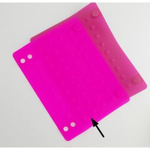 1Pcs Silicone Hittebestendige Mat Voor Stijltang Krultang Pad Haar Styling Adapter Salon Styling Stijltang Gereedschap
