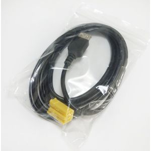 Biurlink Auto MINI ISO 6 Pin USB Kabel Adapter voor Fiat Grande Punto