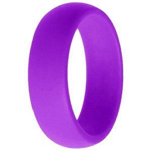 10PCS Milieu Siliconen Ring Wedding Band Voor Mannen Vrouwen Crossfit Flexibele Engagement Band Hypoallergeen Rubber Vinger Ring
