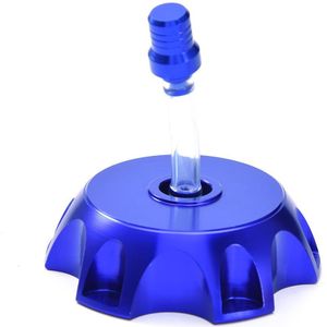 Verbeterde Motorcycle Cnc Aluminium Gas Brandstof Benzine Tank Cap Vervanging Deksel Universele Voor 90 110 125CC Dirt Bike Pit Pro atv