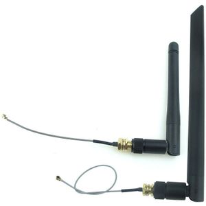 2.4 Ghz Externe Wifi Antenne 2.4G Antenne Voor Draadloze Router Met Kabel Adapter Sma Naar Ipex Ipx Bluetooth Antennes met Pigtail