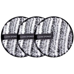4 Stuks Microfiber Doek Pads Gezicht Make-Up Remover Puff Gezicht Reinigen Handdoek Herbruikbare Katoen Double Layer Nail Art Schoonmaken