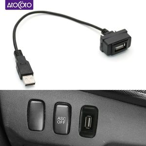 Auto Draad Voor Mitsubishi Asx Lancer Outlander Pajero Eclipse Line Extension Lead Usb Interface Adapter Kabel Charge Gegevensoverdracht