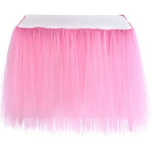 30 Romantische Vele Tule Tutu Tafel Rok Tule Servies Voor Bruiloft Decoratie Baby Shower Party Verjaardag Tafel Rokken Thuis