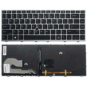 HP - Elitebook 840 G5 - Toetsenbord - Backlit - Spaanse Layout