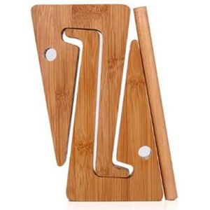 Bamboe En Hout Laptop Cooling Beugel Lui Beuken Tablet Computer Desktop Opbergrek