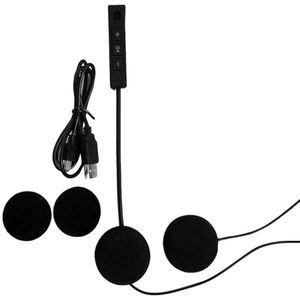Moto Helm Bluetooth 5.0 Headset Anti-Interferentie Voor Motorhelm Riding Intercom Moto Handsfree Hoofdtelefoon MP3 Luidsprekers