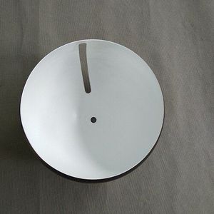 Dia.200mmx155mmH aluminium lampenkap lamp kooi innerlijke wit outer black voor hanglamp DIY