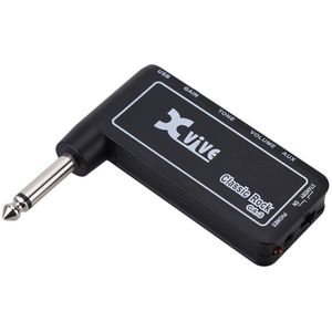 Xvive GA3 Classic Rock Mini Draagbare Oplaadbare Elektrische Gitaar Plug Headphone Amp Versterker