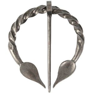 Retro Viking geometrie veiligheidsspelden Broche Collectie Vintage Penannular Shawl Sjaal Sluiting Mantel Pin Middeleeuwse Sieraden Norse Badges
