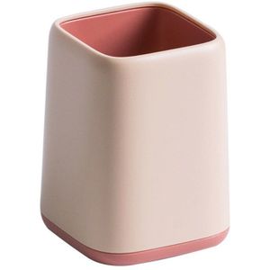 4 Kleuren Pen Houder Desktop Organiseren Opbergdoos Ruimtebesparend Multifunctionele Make-Up Borstel/Wenkbrauwpotlood Afwerking Box Student