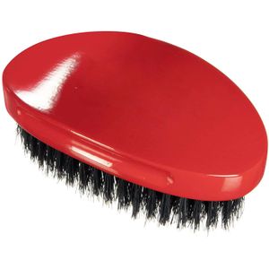 Drewti Rode Harde Medium Haren Afrikaanse Zwarte Man Haarborstel Gebogen Golf Borstel Voor Mannen 360 Golvend Kappers Gereedschap Gratis Winkelen