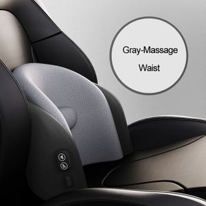 Jinserta Auto Massage Neksteun Kussen Office Seat Terug Hoofdsteun Kussen Ondersteuning Simulatie Menselijk Massage Reizen Thuis Kussen