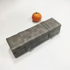 Luxe Briefpapier Container, Mannelijke Grote Capaciteit Persoonlijkheid Cool Briefpapier Ins Etui, Pu Pen Case, pen Houder, Pen Zak
