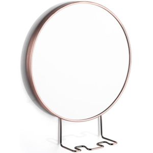 Firmloc 5X Vergrootglas Multifunctionele Spiegel Scheren Rack Bronskleur Spiegel Smart Badkamer Scheren Spiegel Make-Up Spiegel