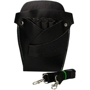 Schaar Zak Pu Lederen Hairdressing Holster Pouch Waterdichte Kapper Haar Schaar Zak Taille Schouder Riem Kapper Pouch