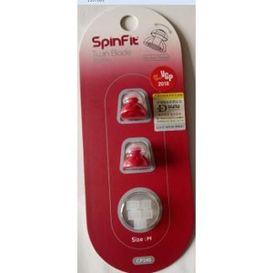 1 paar (2 stuks) SpinFit CP220 CP230 CP240 360 Gedraaid In-Ear Oordopjes Gepatenteerde Siliconen Oordopje Innovatieve Technologie Oordopjes