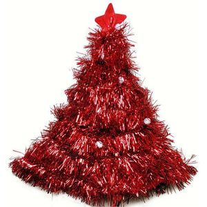 Klatergoud Kerstboom Hoed Op 1pc Hoofdband Kerstman Xmas Party Kerstman Kostuum Hoed Decoraties Hoofddeksels