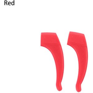 2 Paar Silicone Anti Slip Lenzenvloeistof Zonnebril Oor Haken Zachte Comfortabele Glazen Houder Outdoor Sport Eyewear Accessoires Tool