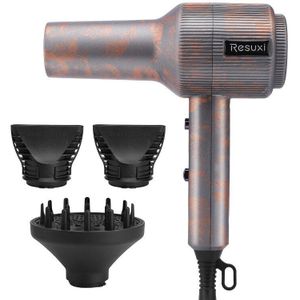 Professionele Föhn Borstel 2000W Negatieve Ionische Föhn Sterke Wind Krachtige Salon Haardroger Diffuser Voor Föhn