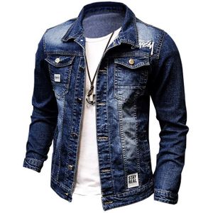 2022 Herfst Winter Wassen Mannelijke Koreaanse Jeugd Casual Tieners Hip Hop Jasje Denim Kleding Borduren Mannelijke Jas Mannen