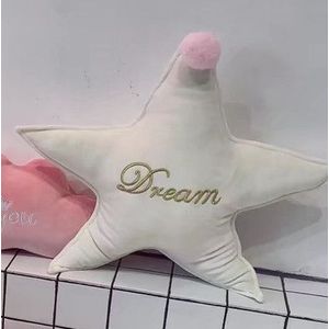 Mooie Sofa Kussen Ster Maan Kroon Wolken Pluche Rugleuning Hoofdsteun Woonkamer Meisje Nachtkastje Sofa Kussen Kussen