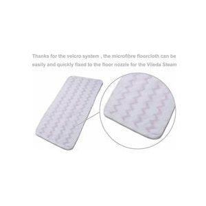 4X Microfiber Pad Vervangingen Voor Vileda Stoom Xxl Power Pad Stoomreiniger Wassen Handschoenen Wiel Borstel Pad Wassen Spons Mitt