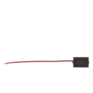Dc 4.5-30V Auto Motor Led Display Digitale Voltmeter Gauge Twee Lijnen Volt Voltage Panel Meter Led Volt panel Meter Gauge 0.36Inch