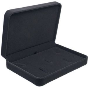 Fluwelen Sieraden Set Dozen Lade Reizen Ketting Ring Oorbel Opslag Case Voor Bruiloft Sieraden Cadeau Pakket Display 17x12x4cm