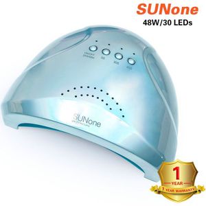 Zon Een 48W Led Uv Lamp Nail Dryer Ijs Lamp Intelligente Cabine Uv Gel Polish Lcd Display Nail art Droger Manicure Gereedschappen