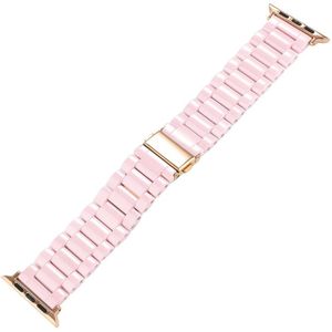 Glad Keramiek Armband Voor Apple Horloge Band Serie 5 4 3 2 1 Polsband Voor Iwatch 40Mm 38mm 42Mm 44Mm Zwart/Wit/Roze Riem