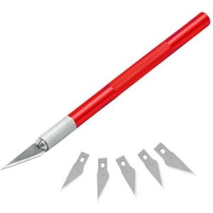 7 Kleuren Metalen Scalpel Mes 11 # Blades Antislip Cutter Graveren Craft Messen Voor Laptop Diy Reparatie Hand gereedschap Knifee Messen
