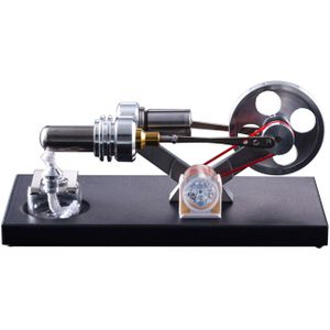4 Stuks Led Verlichting Elektriciteit Generator Natuurkunde Educatief Speelgoed Leermiddelen Met Air Stirling Engine Motor Model Diy Kit