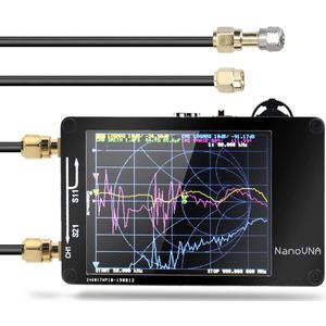Antenne Analyzer Draagbare Handheld Vector Netwerk Analyzer 50 Khz-900 Mhz Digitale Display Aanraken Screen Kortegolf Mf Hf Vhf uhf