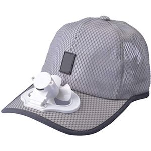 Unisex Usb Opladen Ventilator Baseball Cap Verstelbare Mini Ventilator Zomer Camping Reizen Outdoor Funny Caps