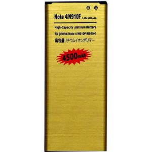 N910F Batterij Voor Samsung Galaxy Note 4 N910V N910P N910C N910T Oplaadbare Li Ion Accumulator Batterijen Op De Telefoon