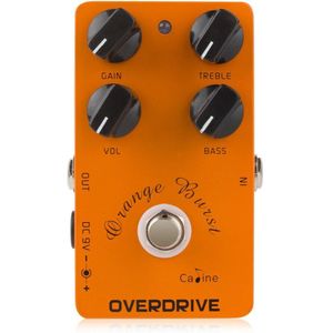 Geen Equalizer Elektrische Gitaar Effecten Pedaal Overdrive Stompbox Vertraging Modus Pedaal String Onderdelen Gitaar Effect Voor Beginner