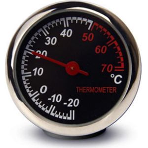 Auto Klok Hygrometer Thermometer Mini Auto Lichtgevende Automotive Dashboard Styling Klok Interieur Accessoires Klok Qua R5N6