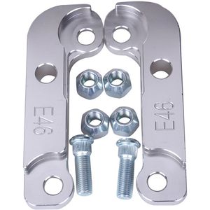 Zilveren Slot Adapter Drifting Toenemende Turn Hoek 25-30% Voor Bmw E36