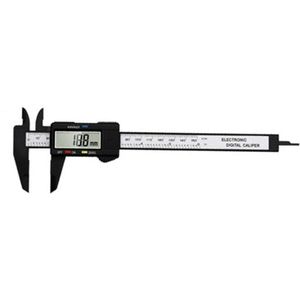 Digitale Elektronische Schuifmaat Gauge Micrometer Meten 6 ""15Mm Lcd Digitale Elektronische Koolstofvezel Remklauw Heerser