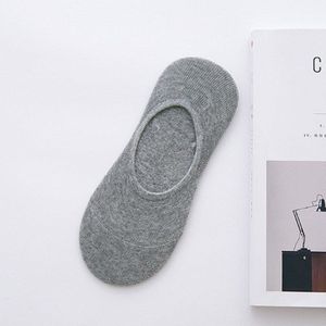 5 Paar/partij Mode Mannen Boot Sokken Zomer Herfst Antislip Siliconen Onzichtbare Breathbale Katoen Mannelijke Ankle No Show Sok slippers