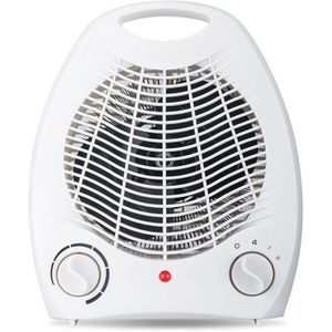2000W Elektrische Ventilator Indoor Draagbare Elektrische Space Heater Mini Heater Fan Roterende Heater (Eu Plug)